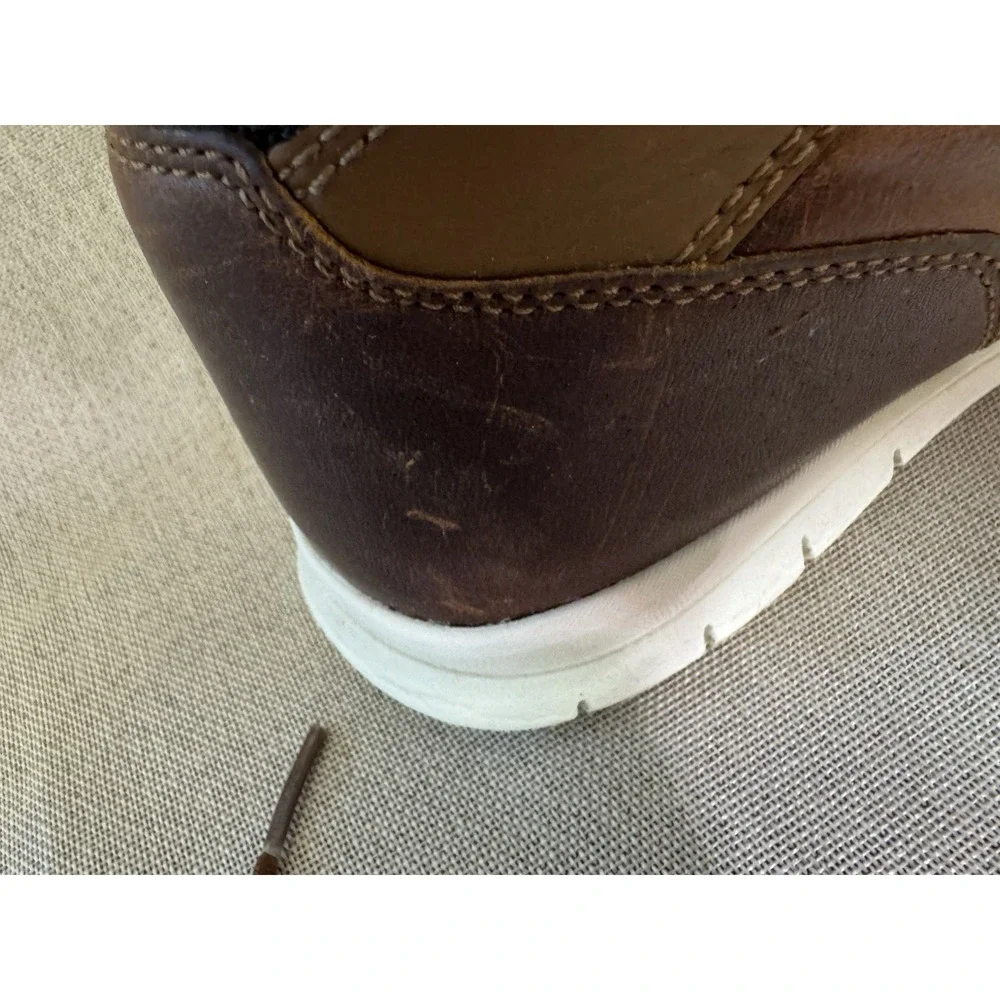 Timberland Killington Chukka Boots Mens 8.5 Wide Brown Leather SensorFlex A10EE